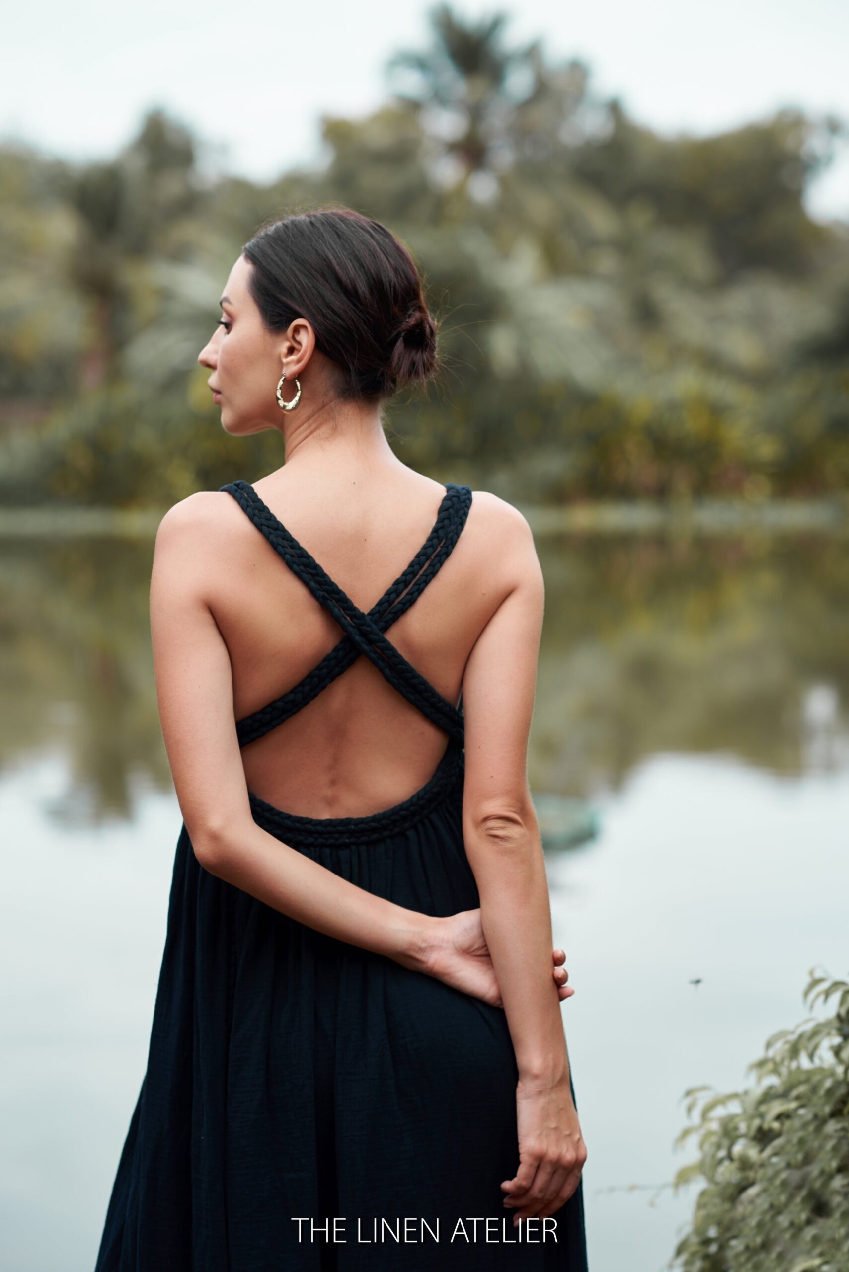 LESA Goddess Dress Boho Maxi - Image 7