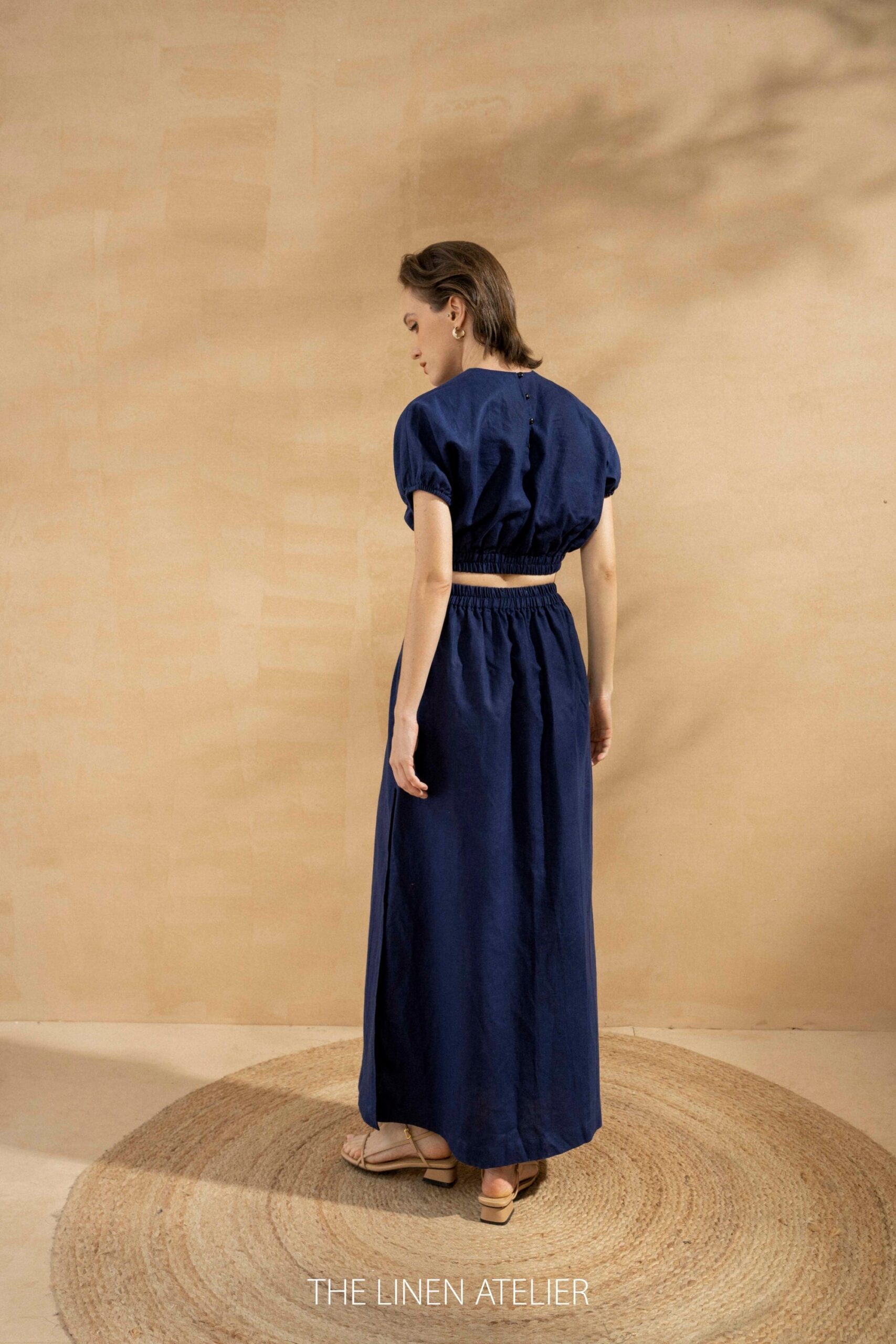 LUCY Linen Skirt And Top Set - Image 5