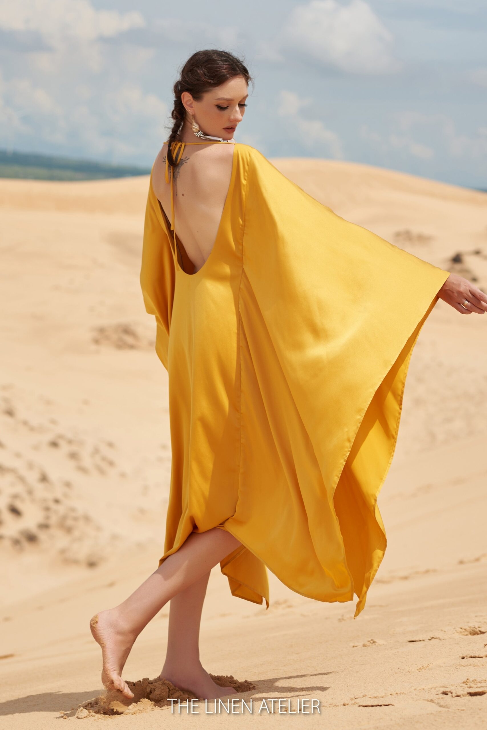 KENDALL Kaftan Dress - Image 4
