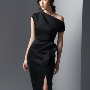 Charlotte One-Shoulder Cocktail Dress