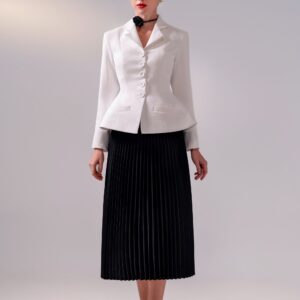 Dorien suit jacket and swing skirt